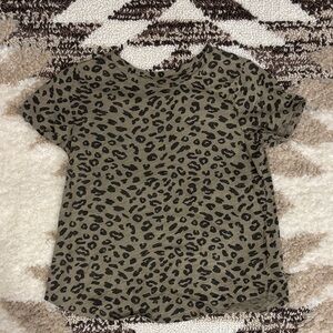 Leopard Print Women T-Shirt